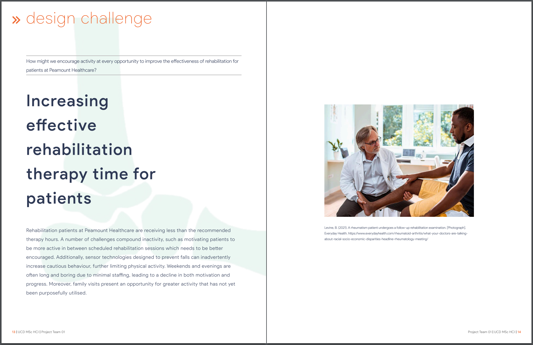 Image of past students' work highlighting their design challenge